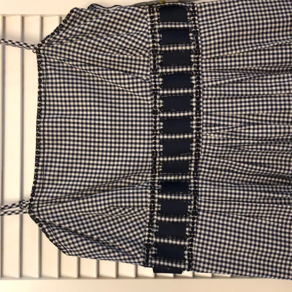 Navy and white sundress, NWT size 6 - Picture 3 of 6